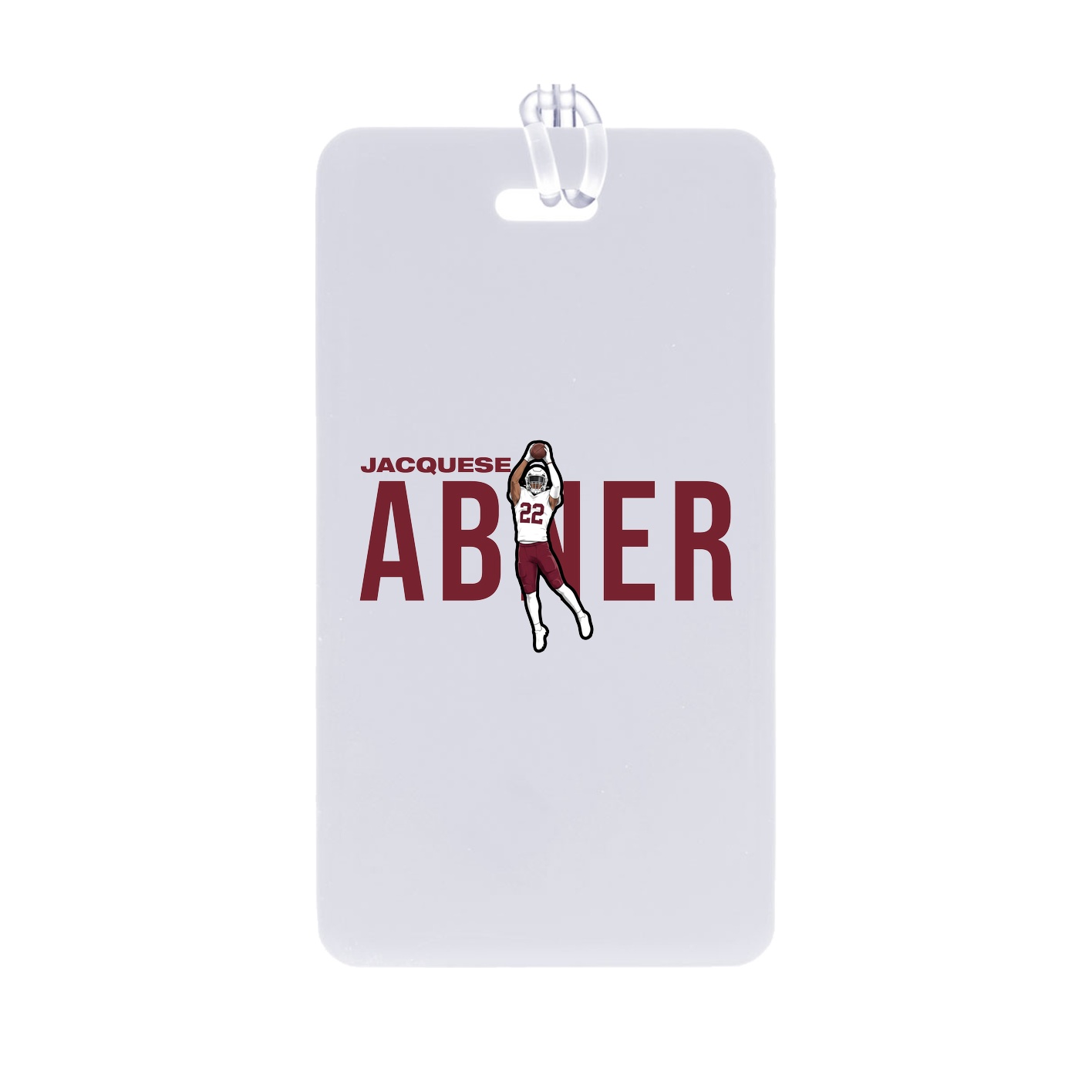 Bag Tag — Player Name in Classic