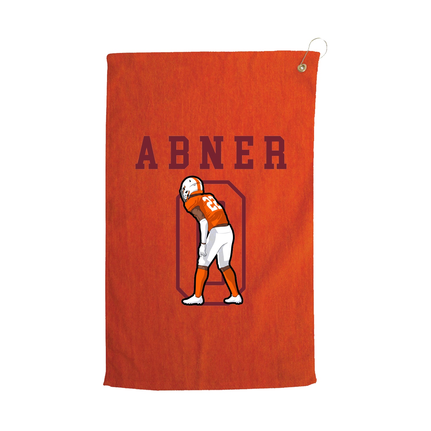 Golf Towel — Shirsey in Orange