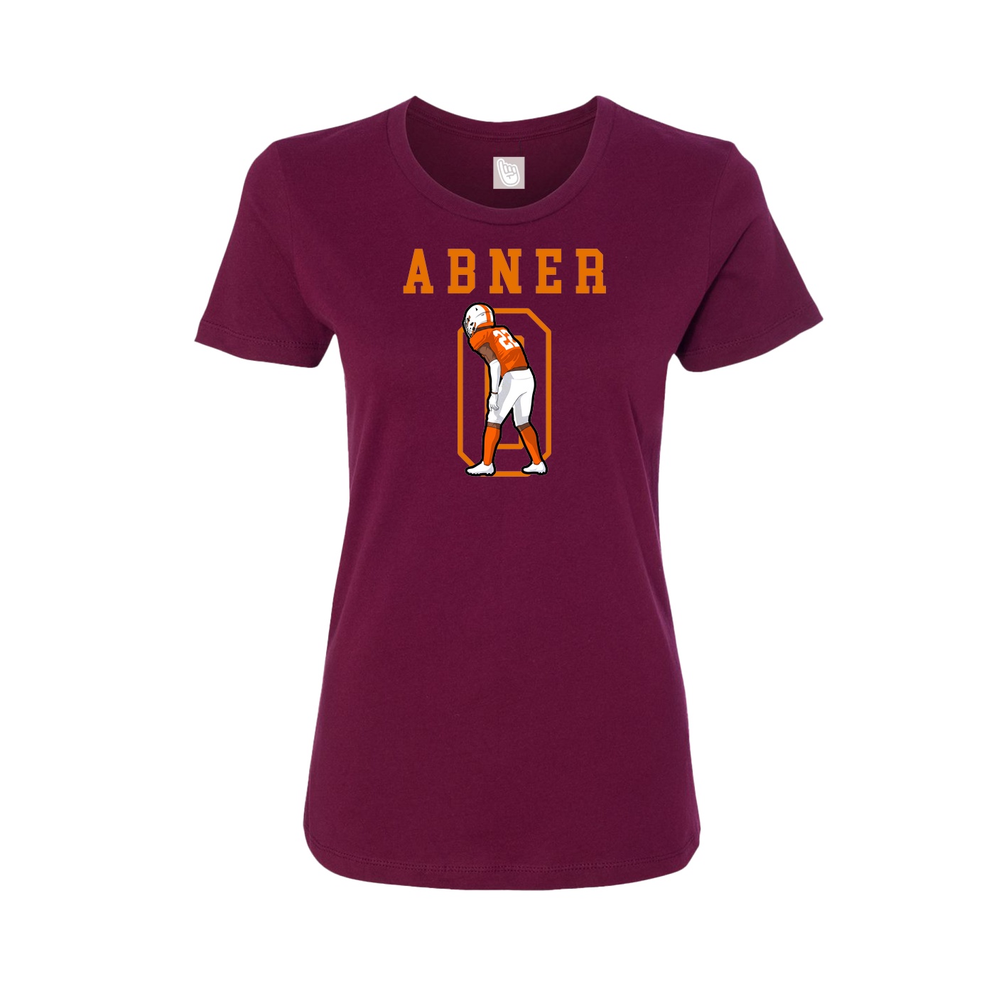 Fitted Women's Tee — Shirsey in Maroon