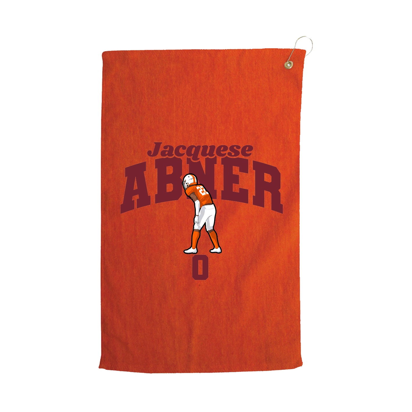Golf Towel — Signature Arch in Orange