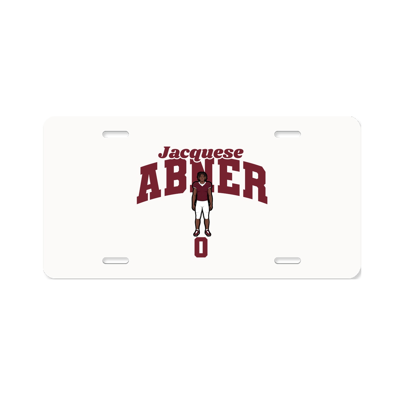License Plate — Signature Arch in Classic