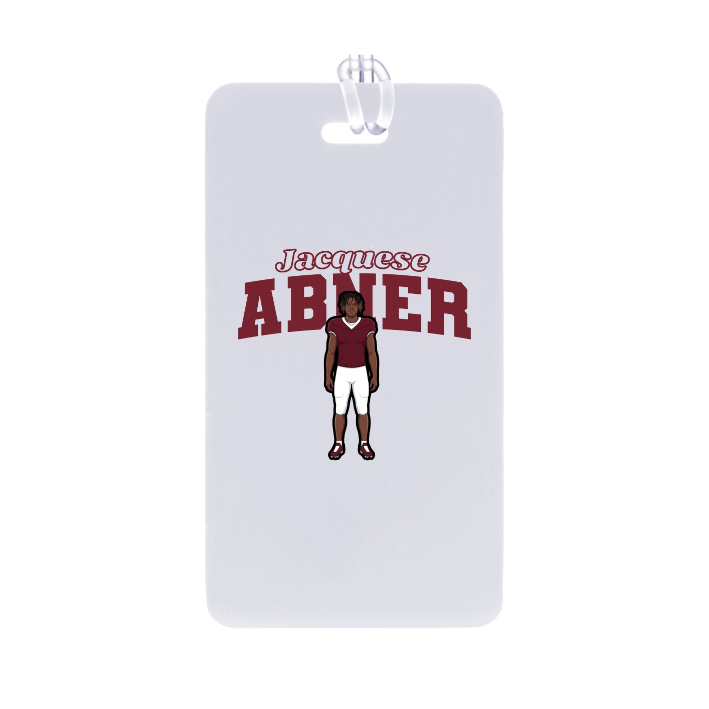 Bag Tag — Name Arch in Classic