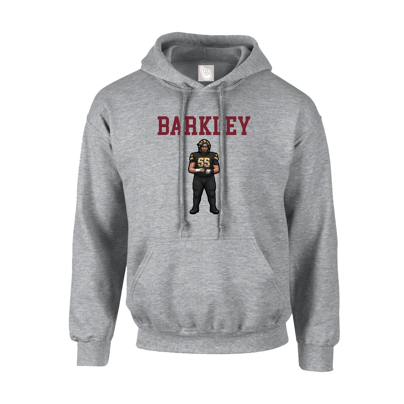 Hoodie — Shirsey in Grey