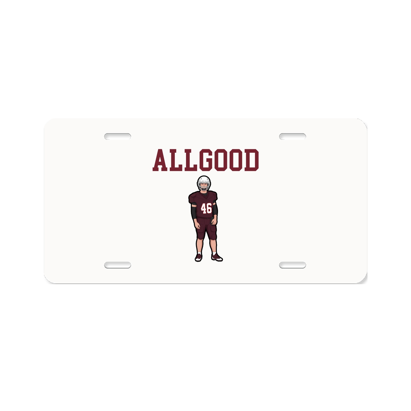 License Plate — Shirsey in Classic