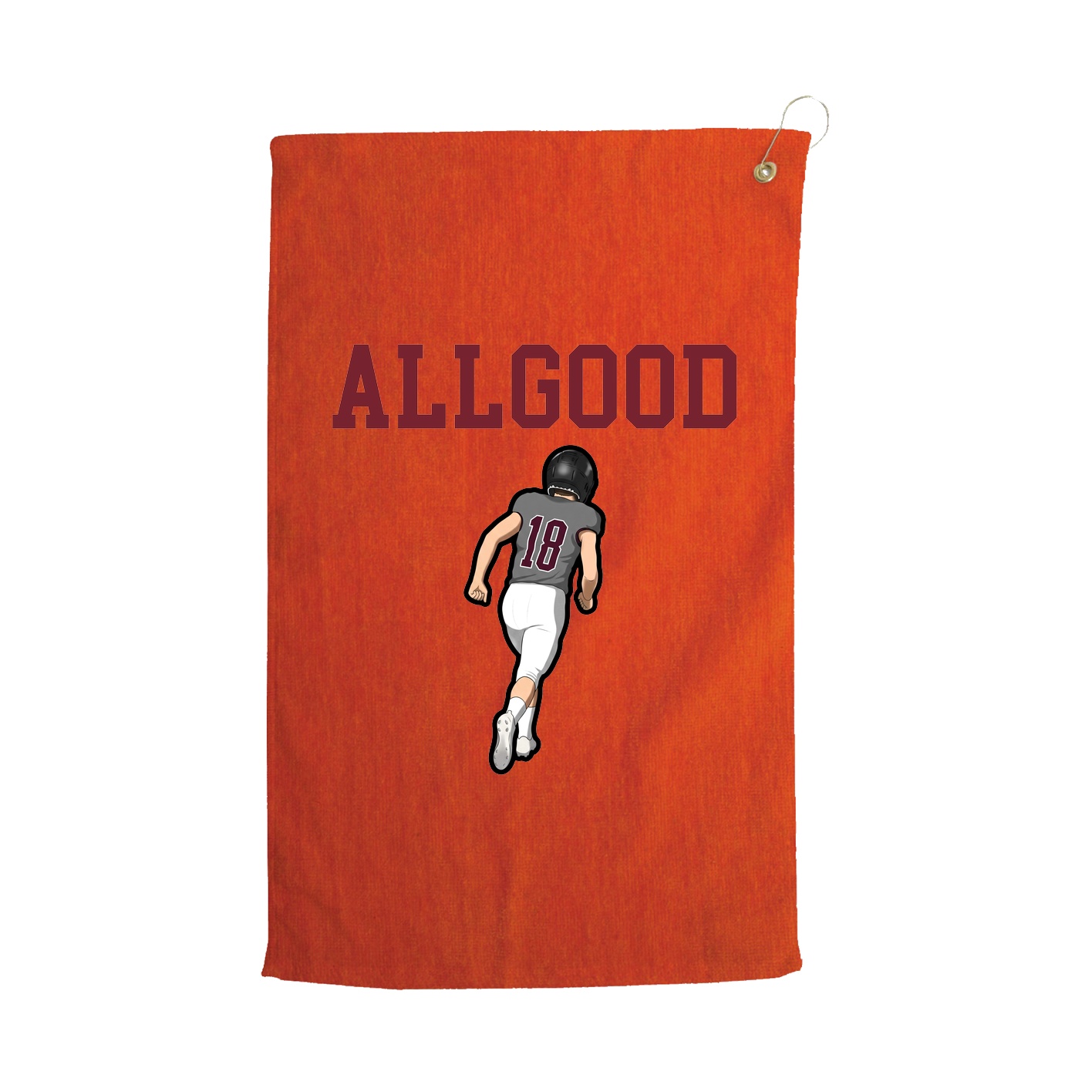 Golf Towel — Shirsey in Orange