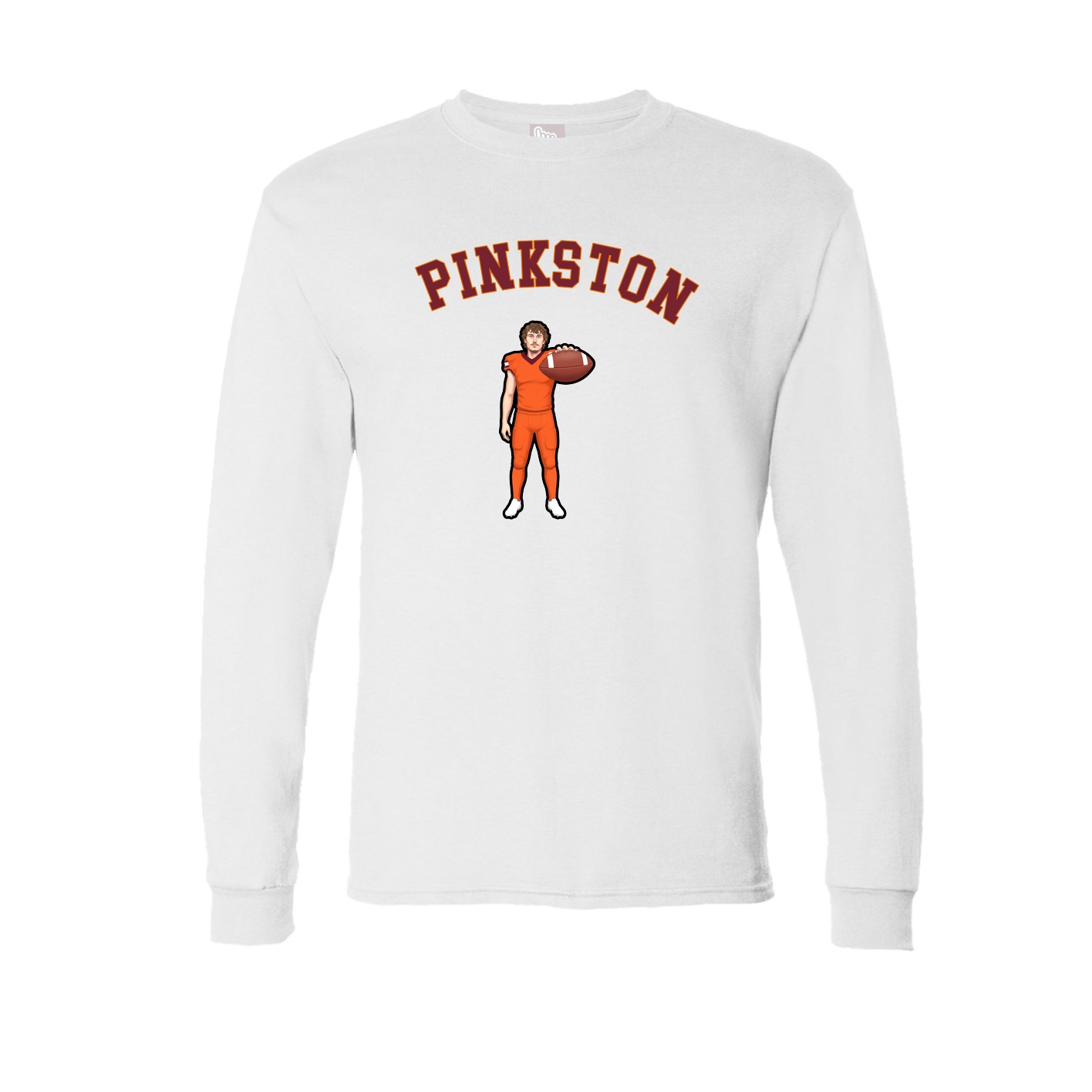 Long Sleeve Tee — Shirsey Arch in White