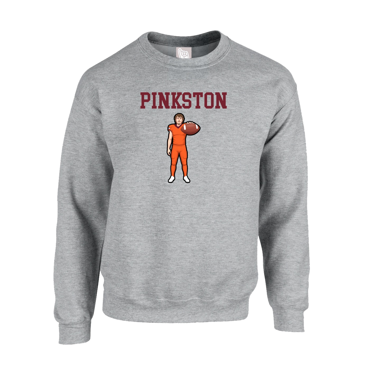 Fleece Crew — Shirsey in Grey