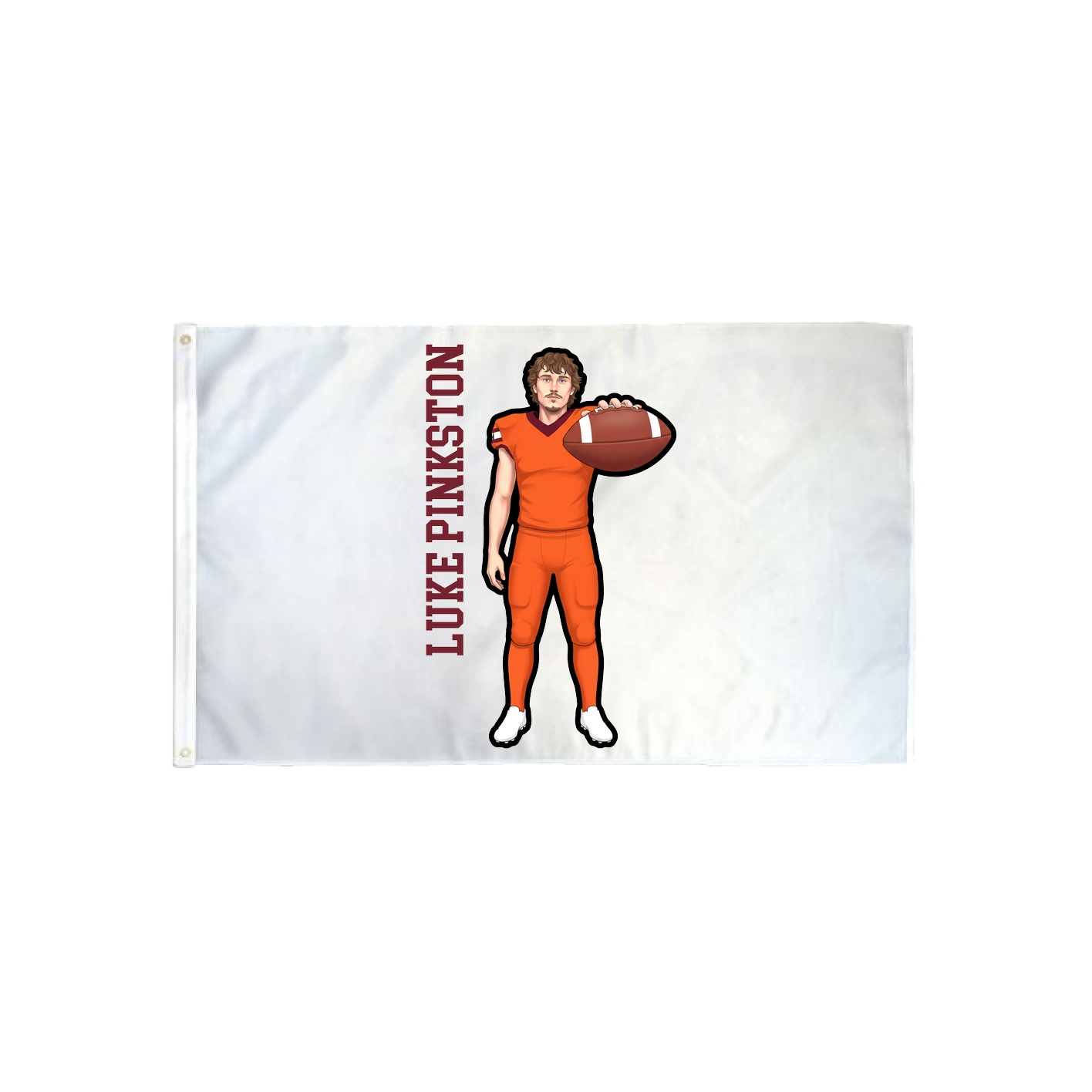 3x5 Flag — Name Vertical in Classic