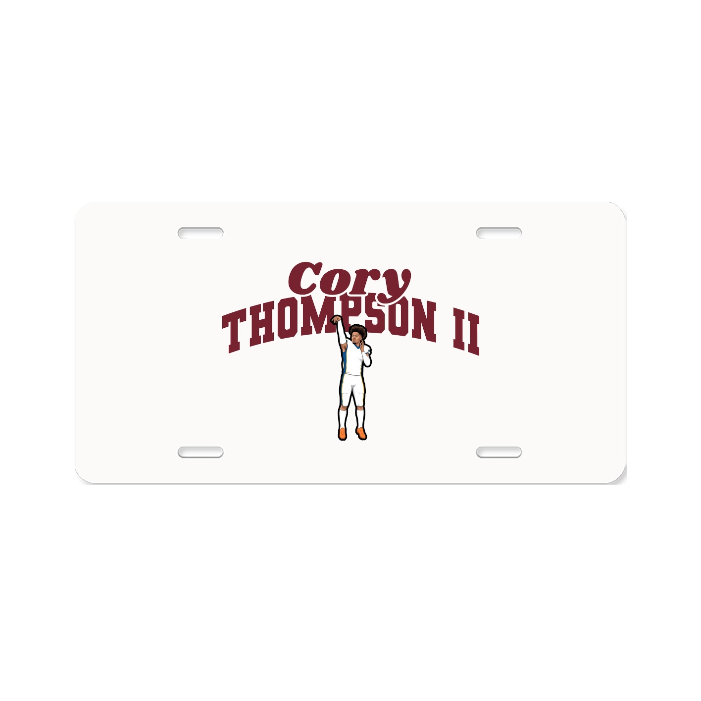 License Plate — Signature Arch in Classic