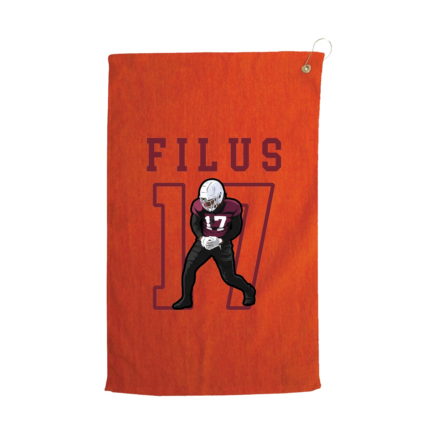 Golf Towel — Shirsey in Orange