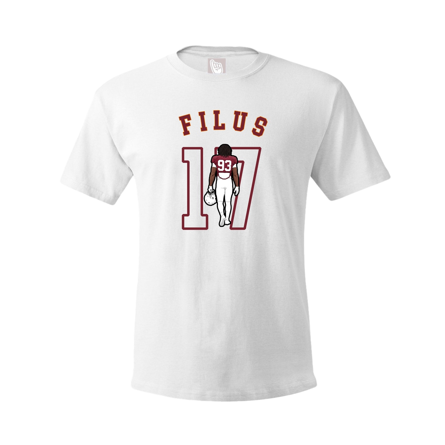 Tee — Shirsey Arch in White