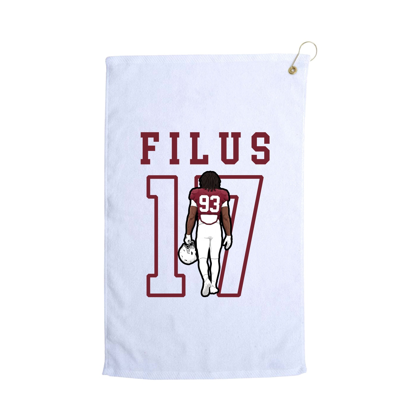 Golf Towel — Shirsey in White