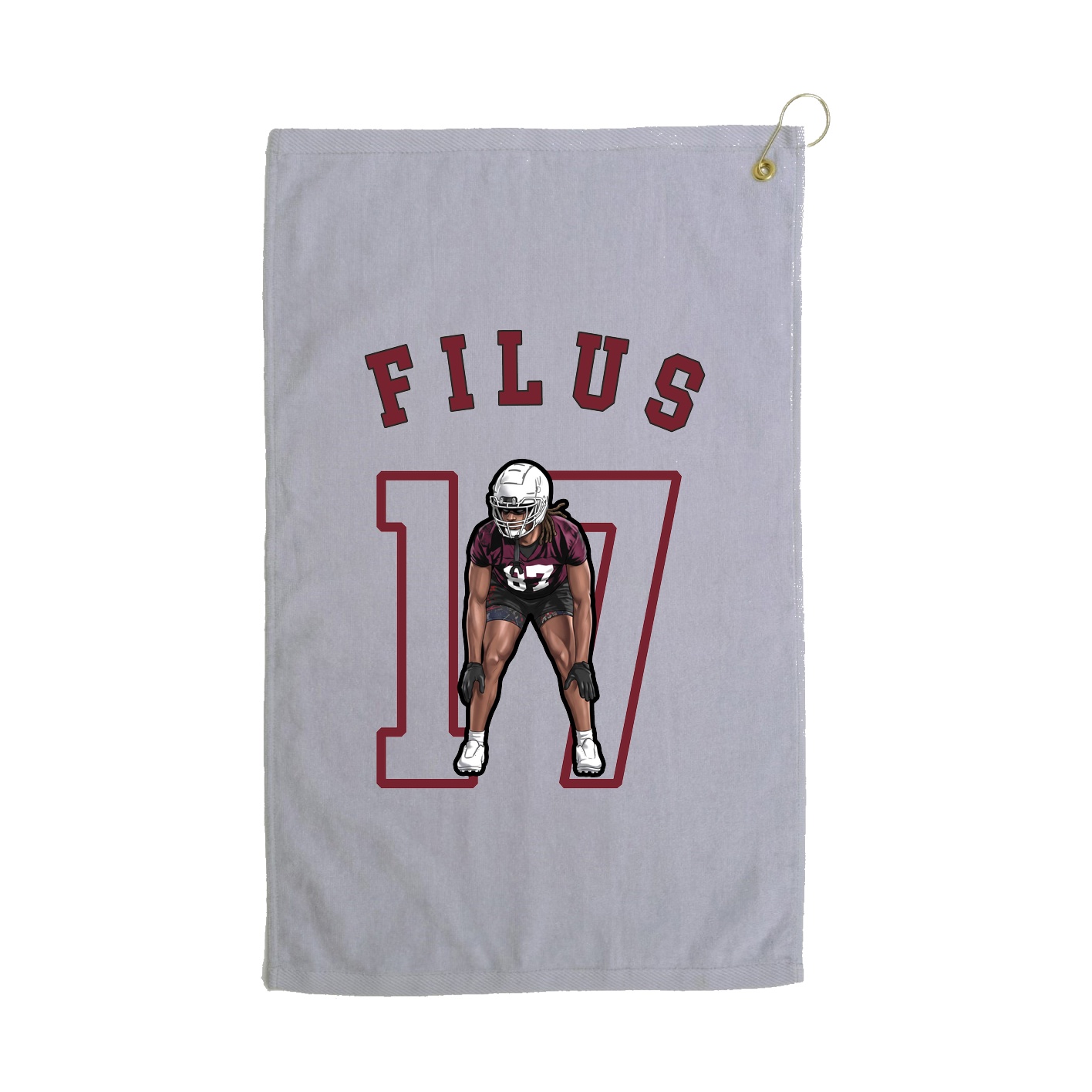 Golf Towel — Shirsey Arch in Grey