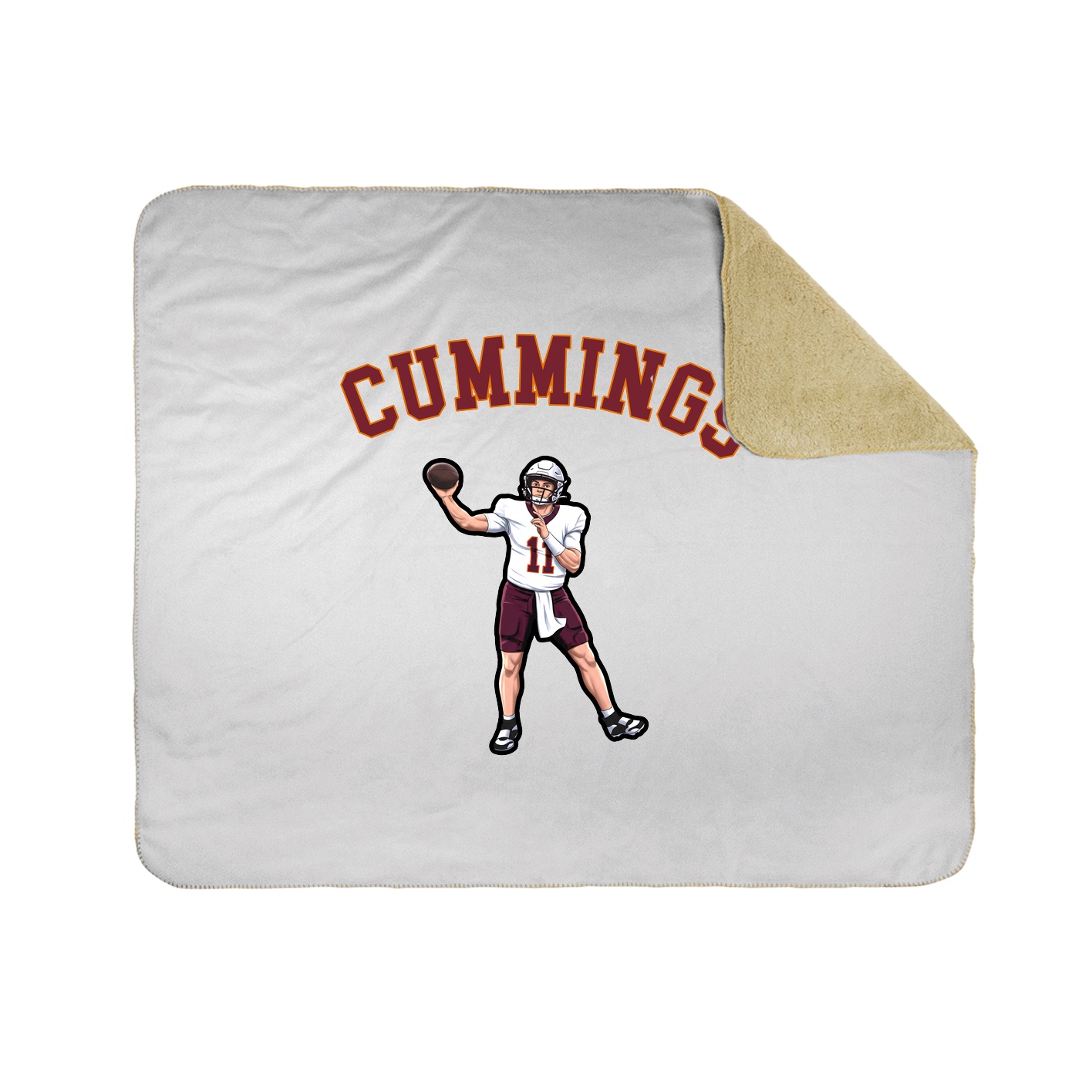 Throw Blanket — Shirsey Arch in White