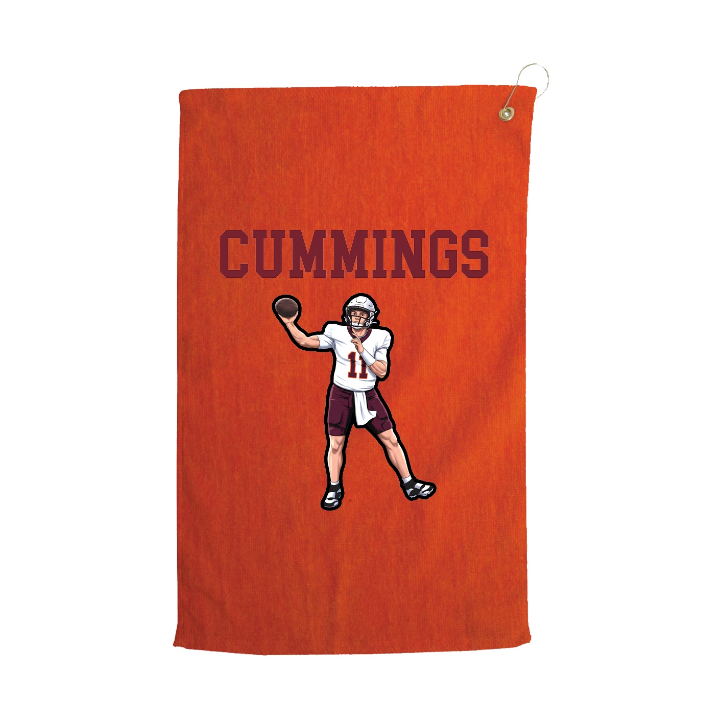 Golf Towel — Shirsey in Orange