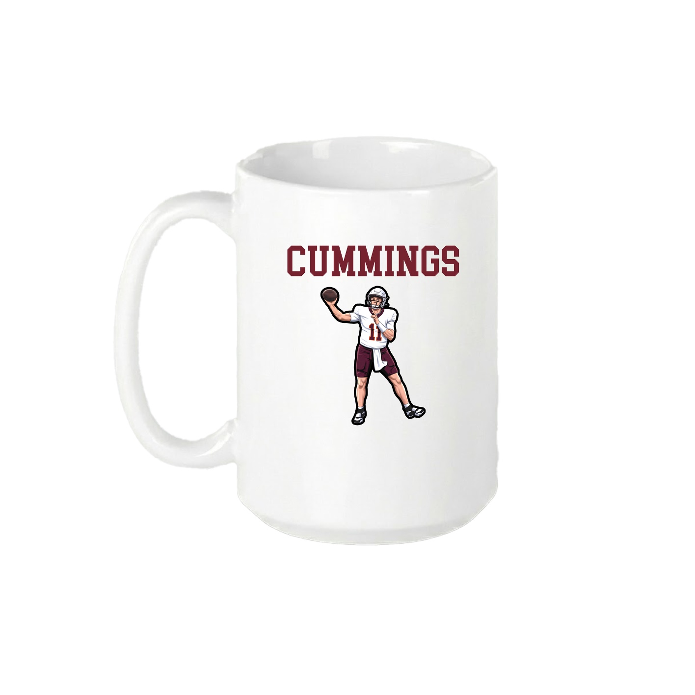 15oz Coffee Mug — Shirsey in White