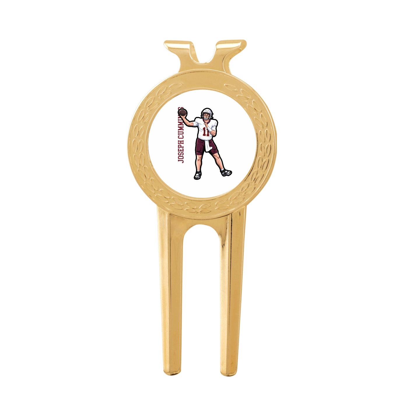 Divot Tool with Ball Marker — Name Vertical in Classic