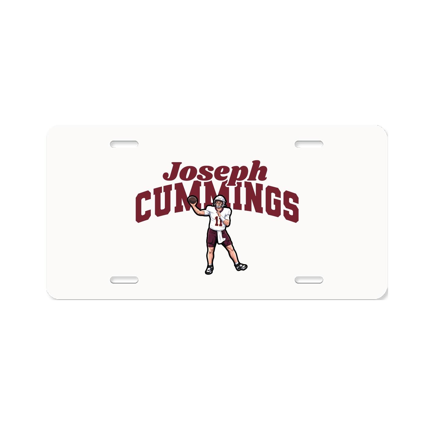 License Plate — Signature Arch in Classic