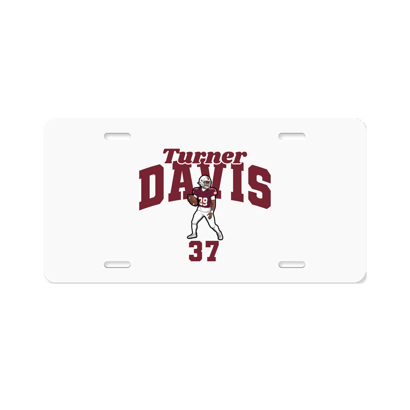 License Plate — Signature Arch in Classic