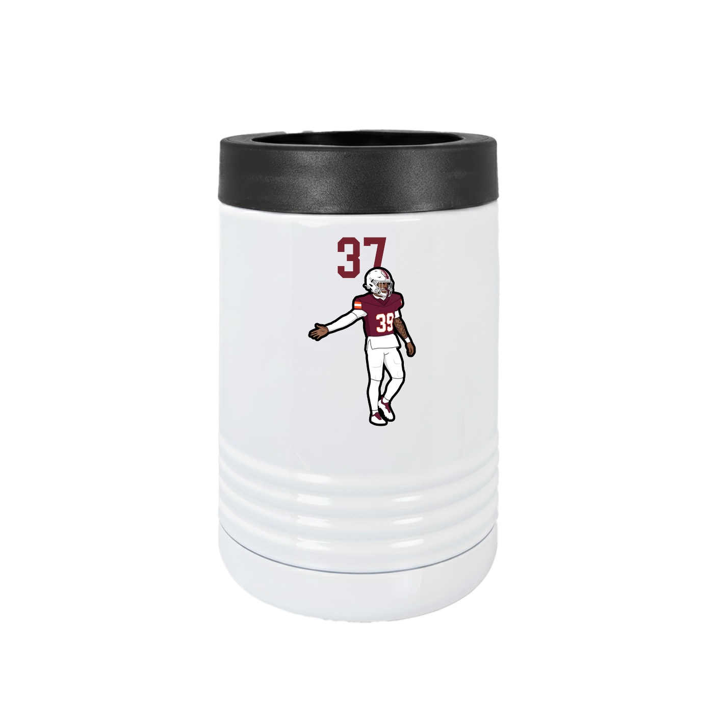 Beverage Holder — Number Top in White