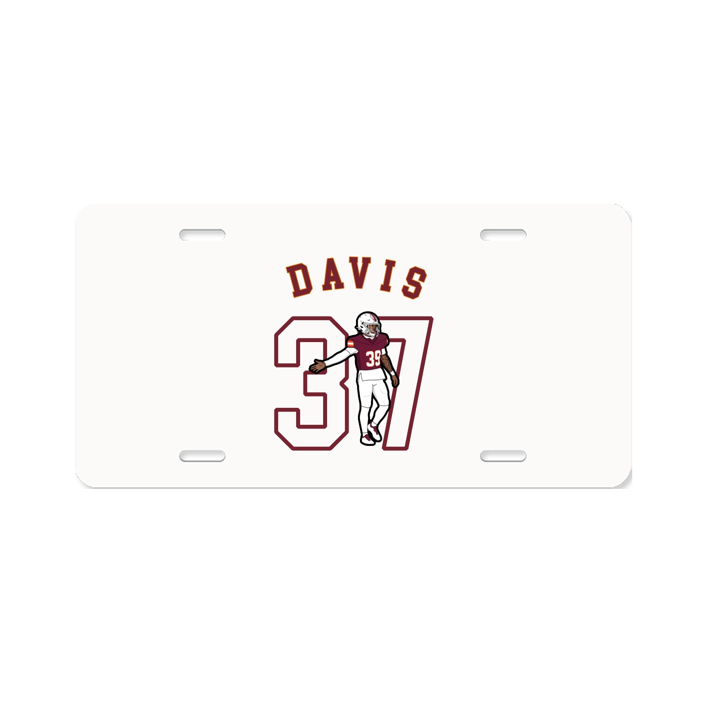 License Plate — Shirsey Arch in Classic