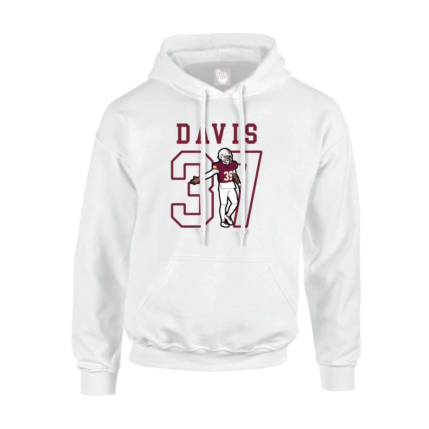Youth Hoodie — Shirsey in White