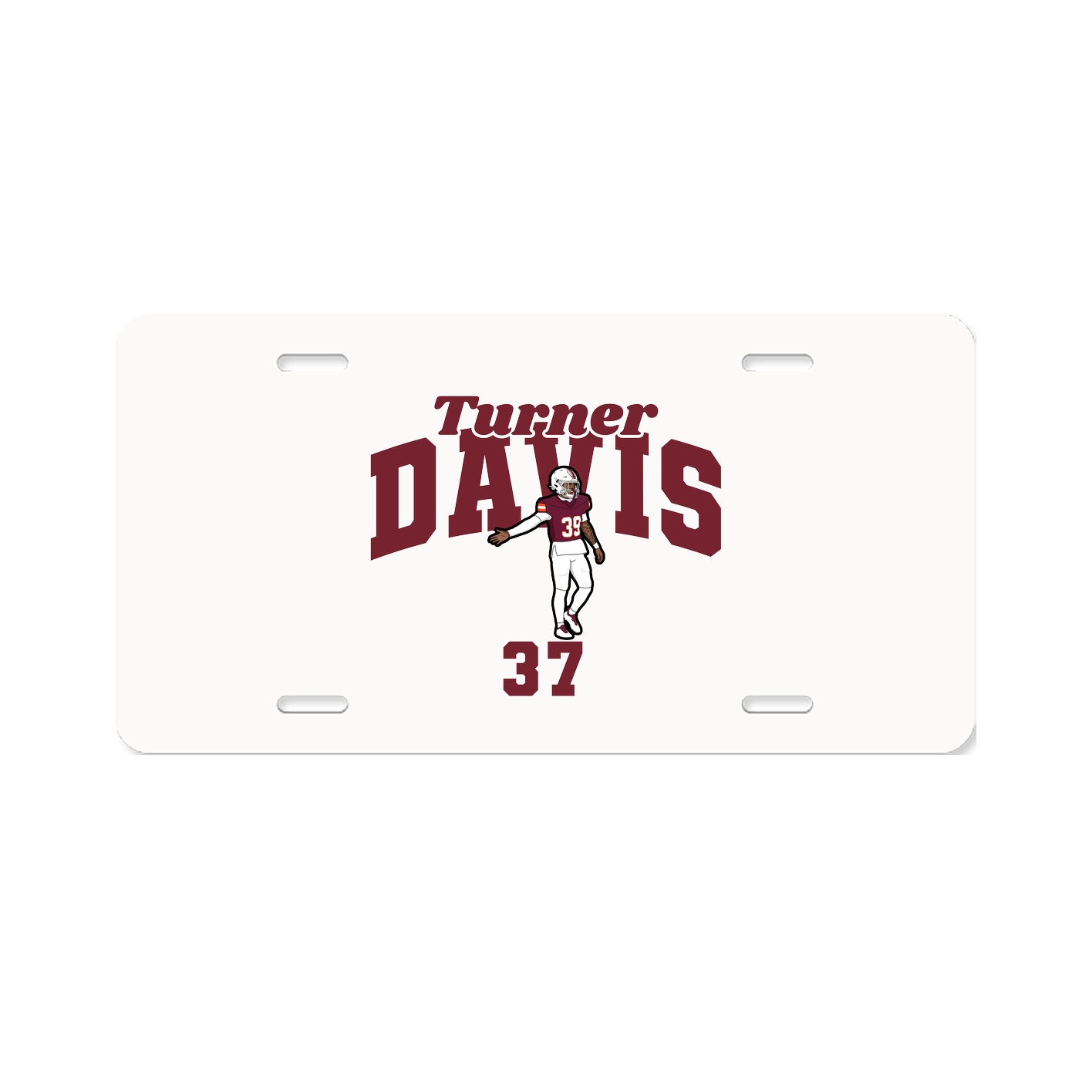License Plate — Signature Arch in Classic