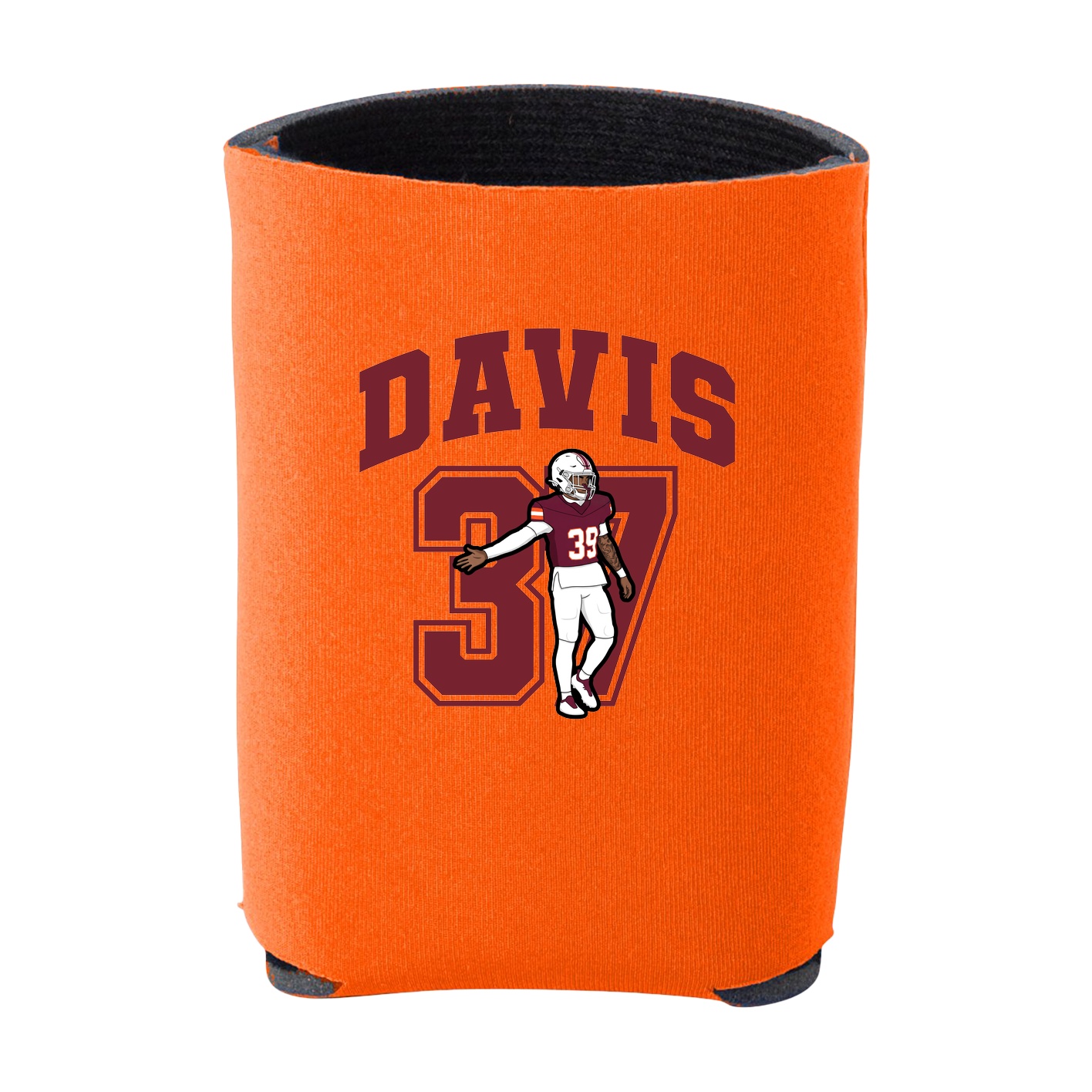 Can Holder — Number in Orange