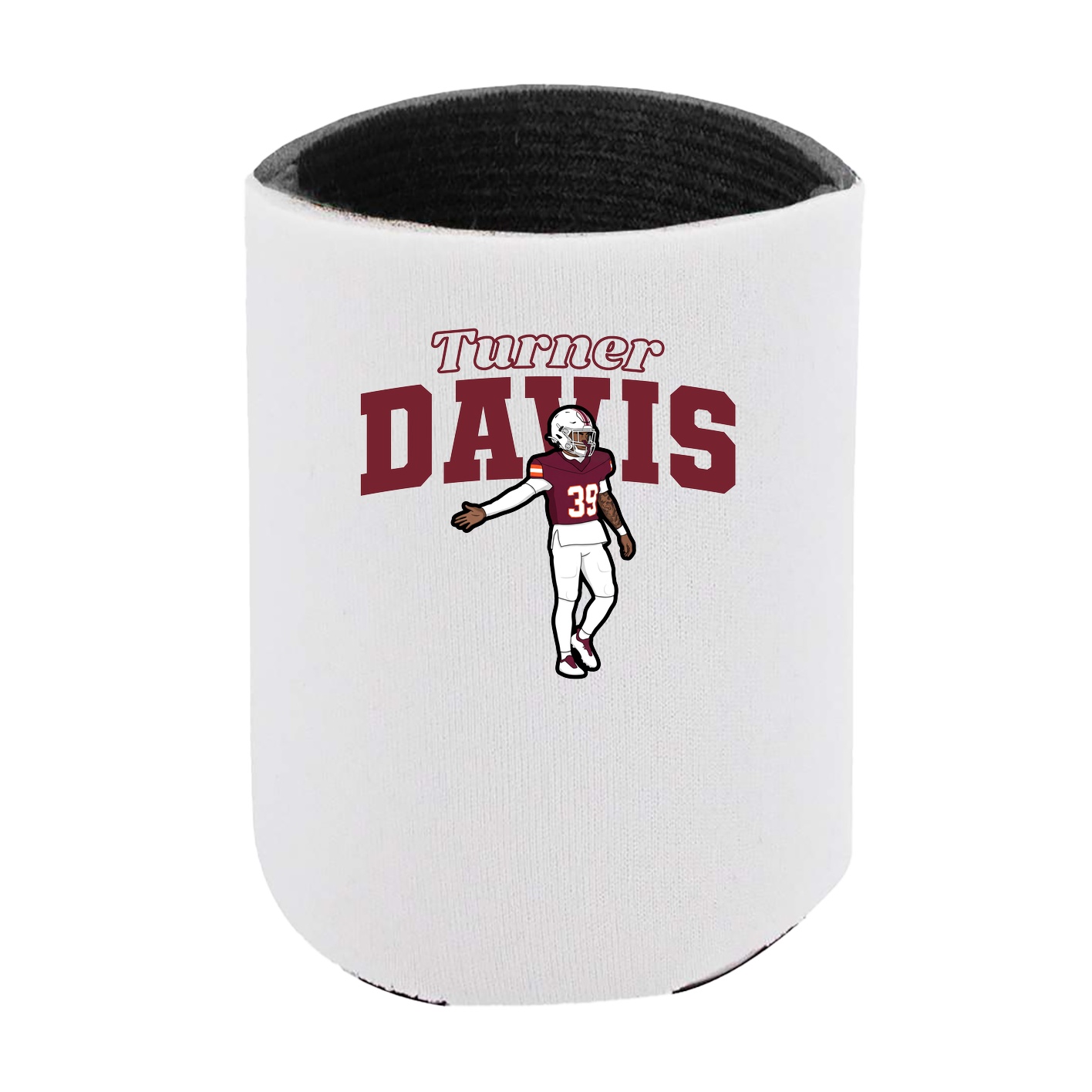 Can Holder — Name Arch in White