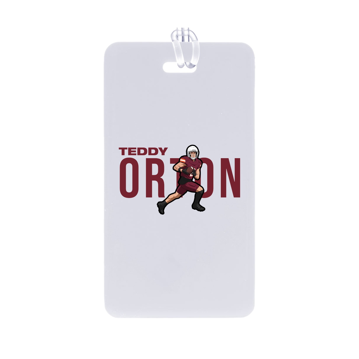 Bag Tag — Player Name in Classic
