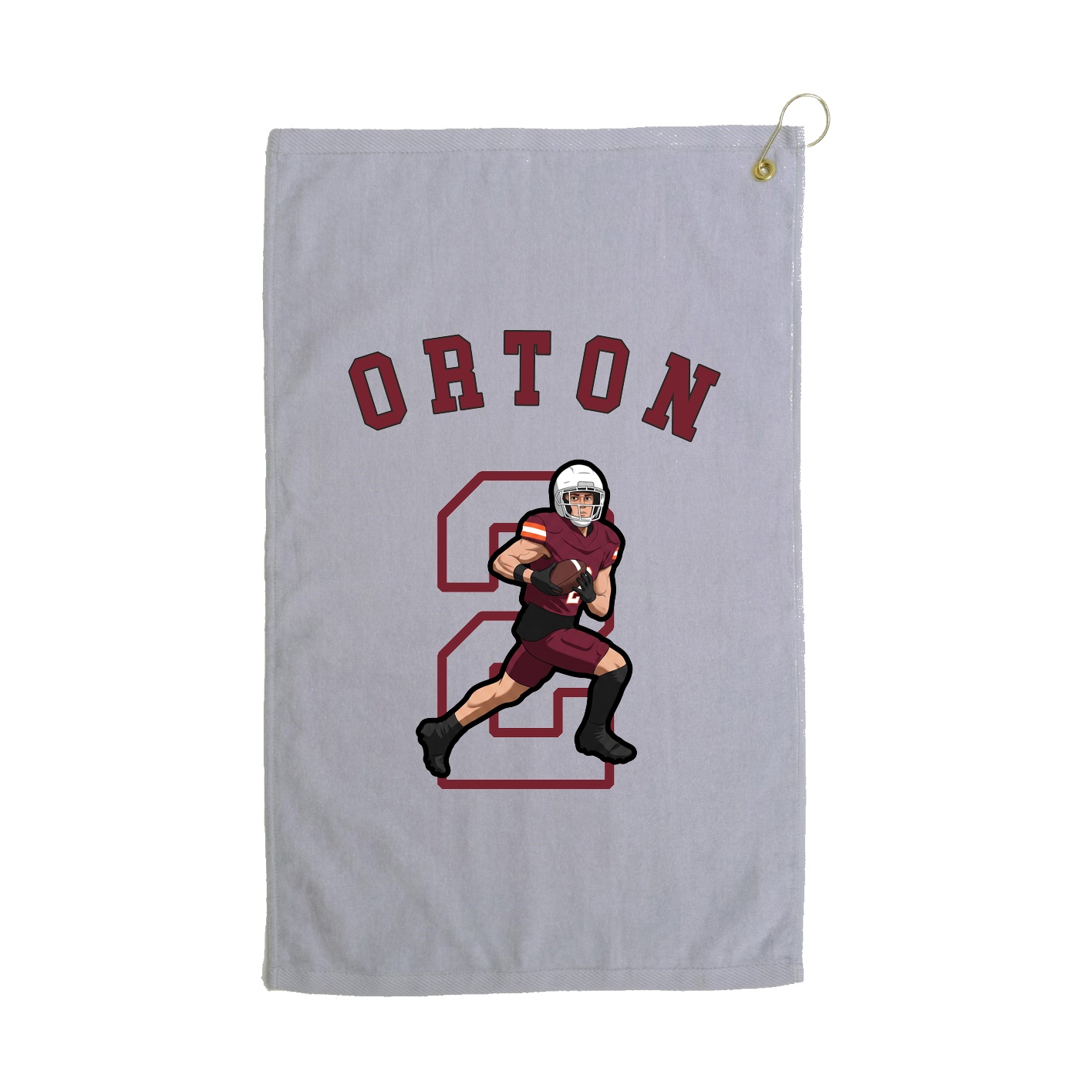Golf Towel — Shirsey Arch in Grey