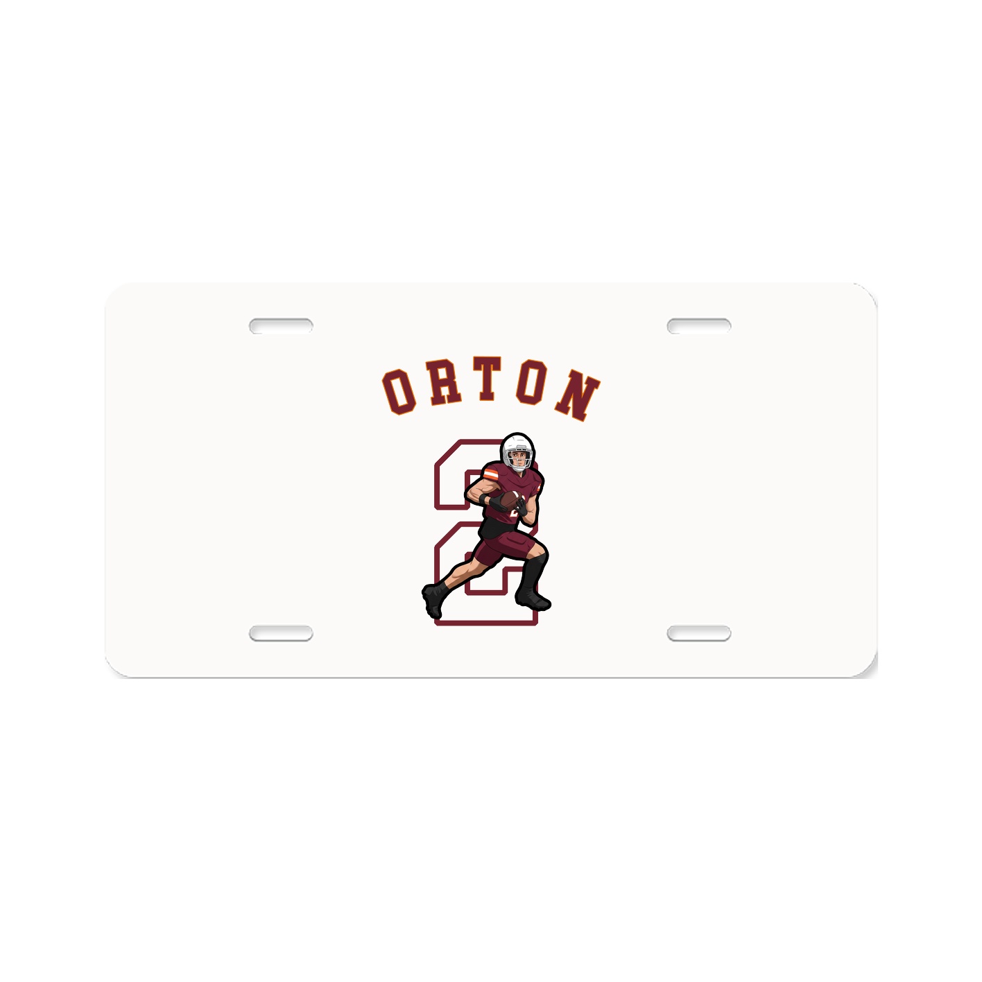 License Plate — Shirsey Arch in Classic