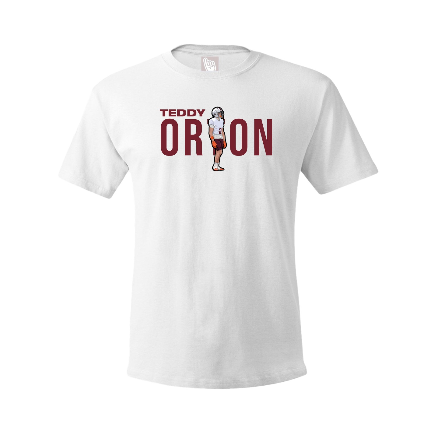 Youth Tee — Player Name in White