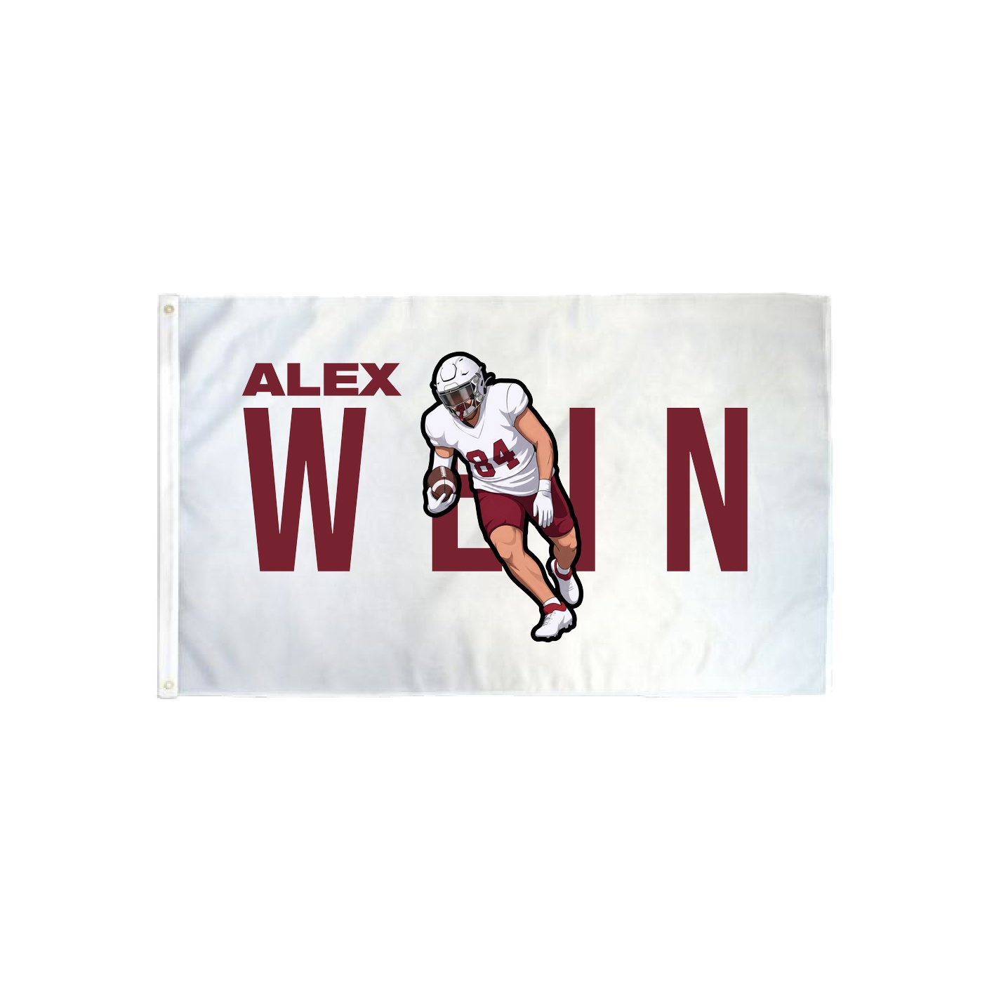 3x5 Flag — Player Name in Classic