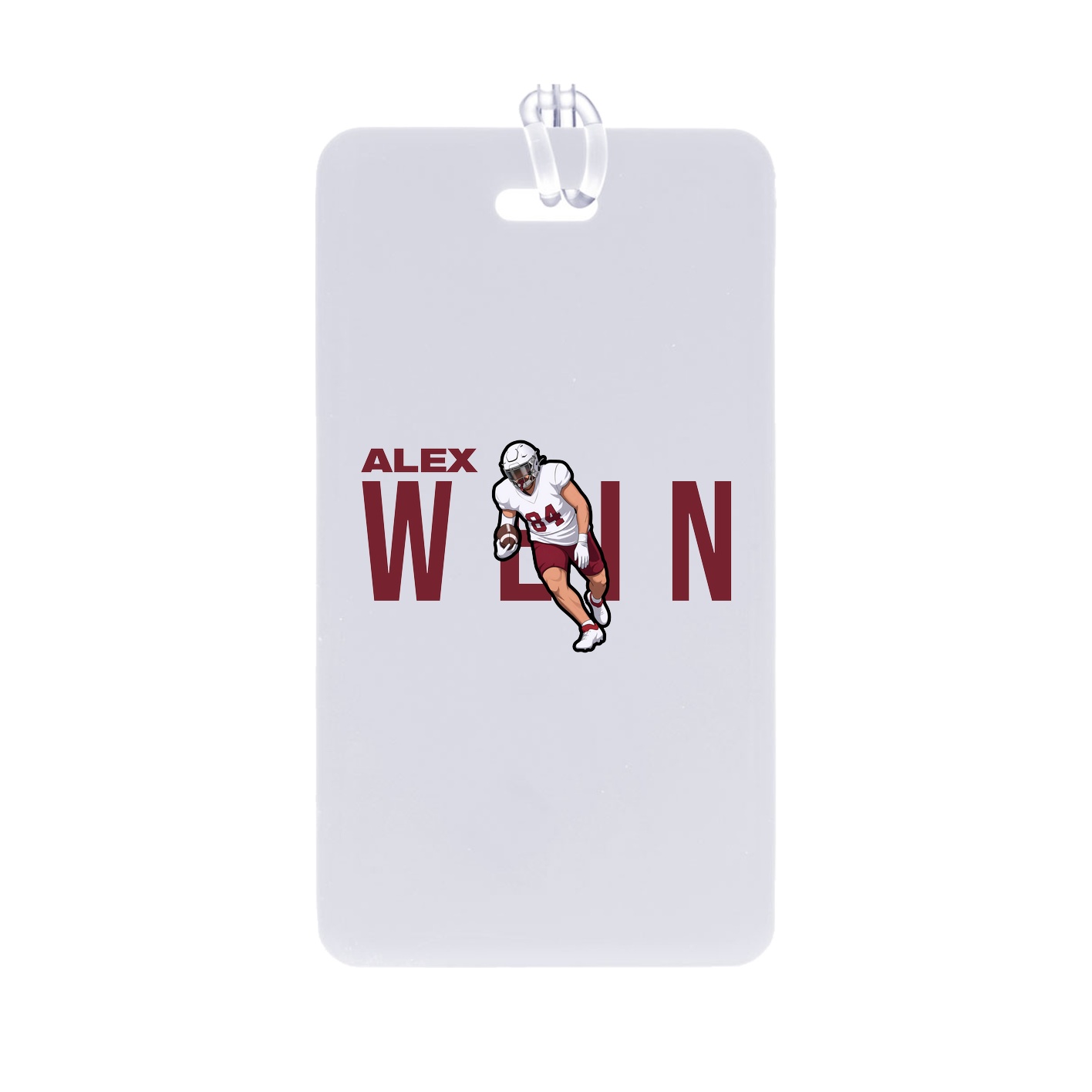 Bag Tag — Player Name in Classic