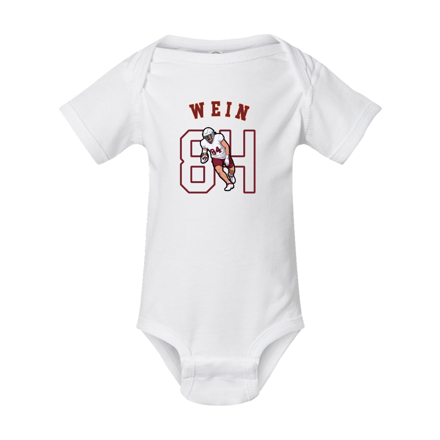 Baby Onesie — Shirsey Arch in White