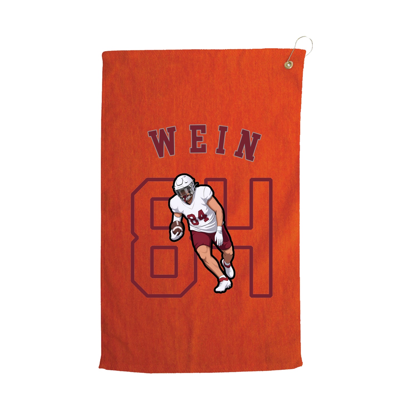 Golf Towel — Shirsey Arch in Orange