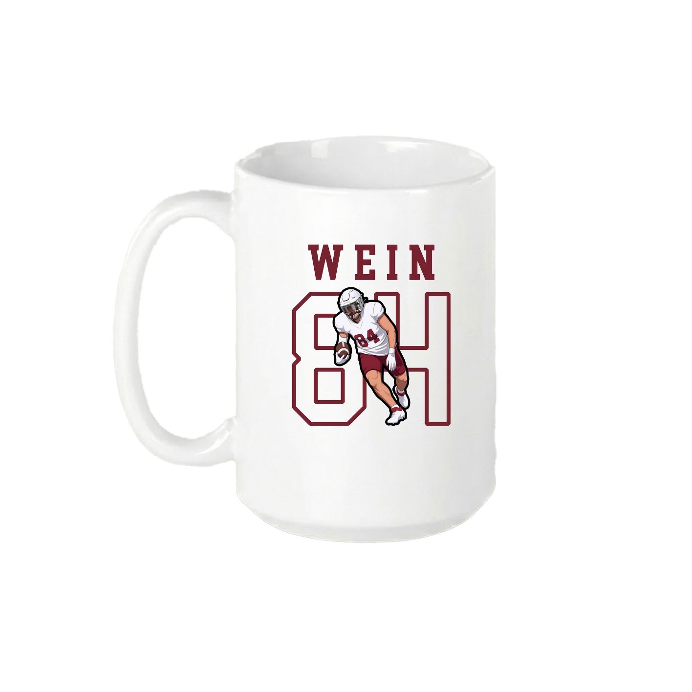 15oz Coffee Mug — Shirsey in White