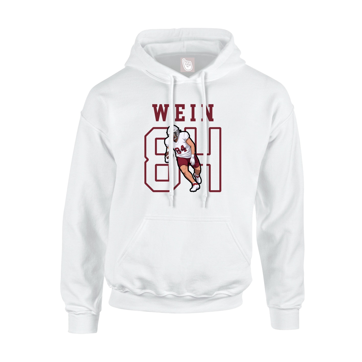 Youth Hoodie — Shirsey in White
