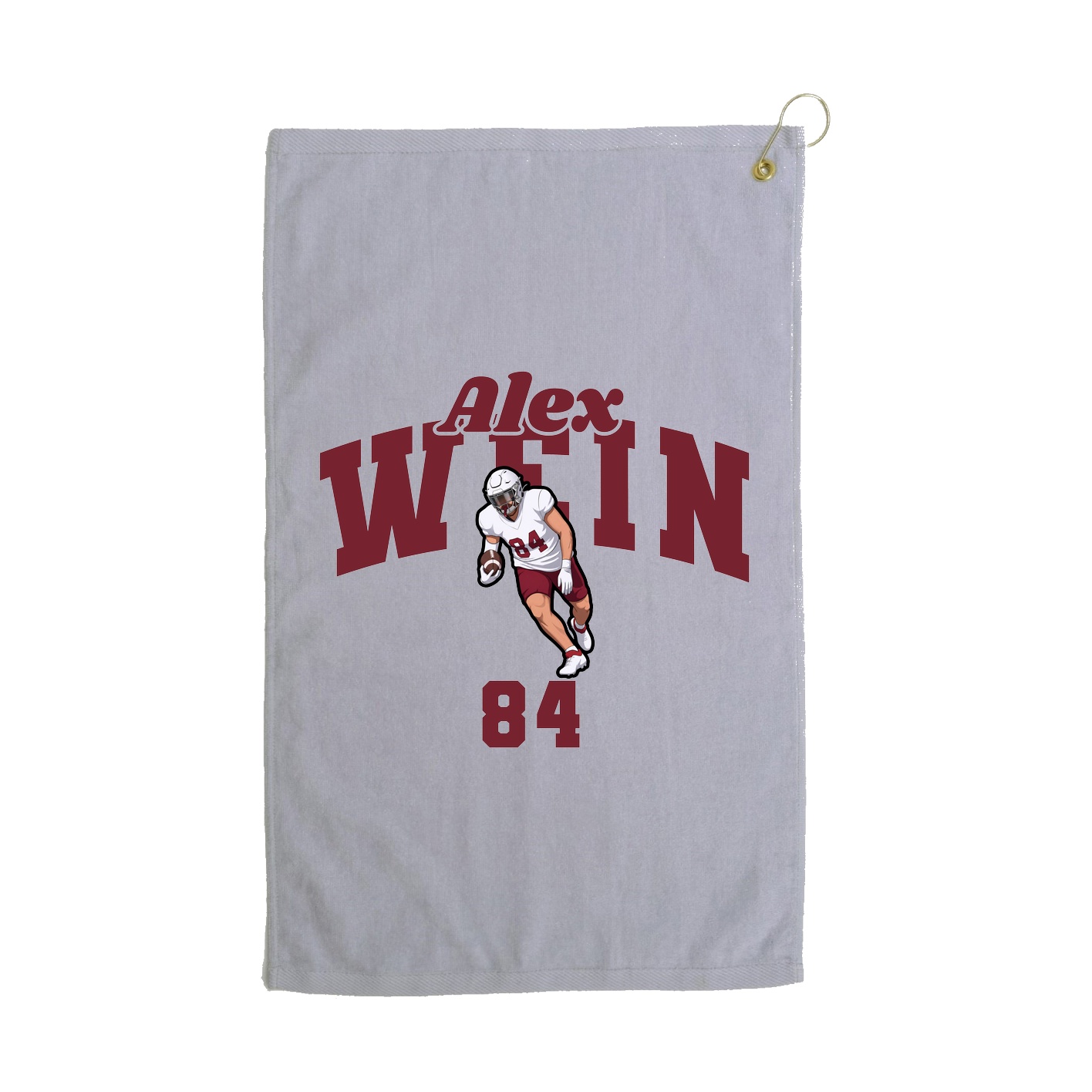 Golf Towel — Signature Arch in Grey