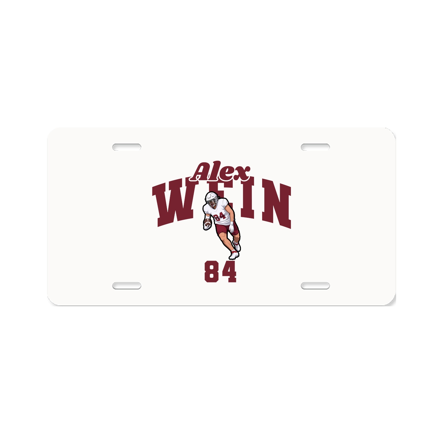 License Plate — Signature Arch in Classic