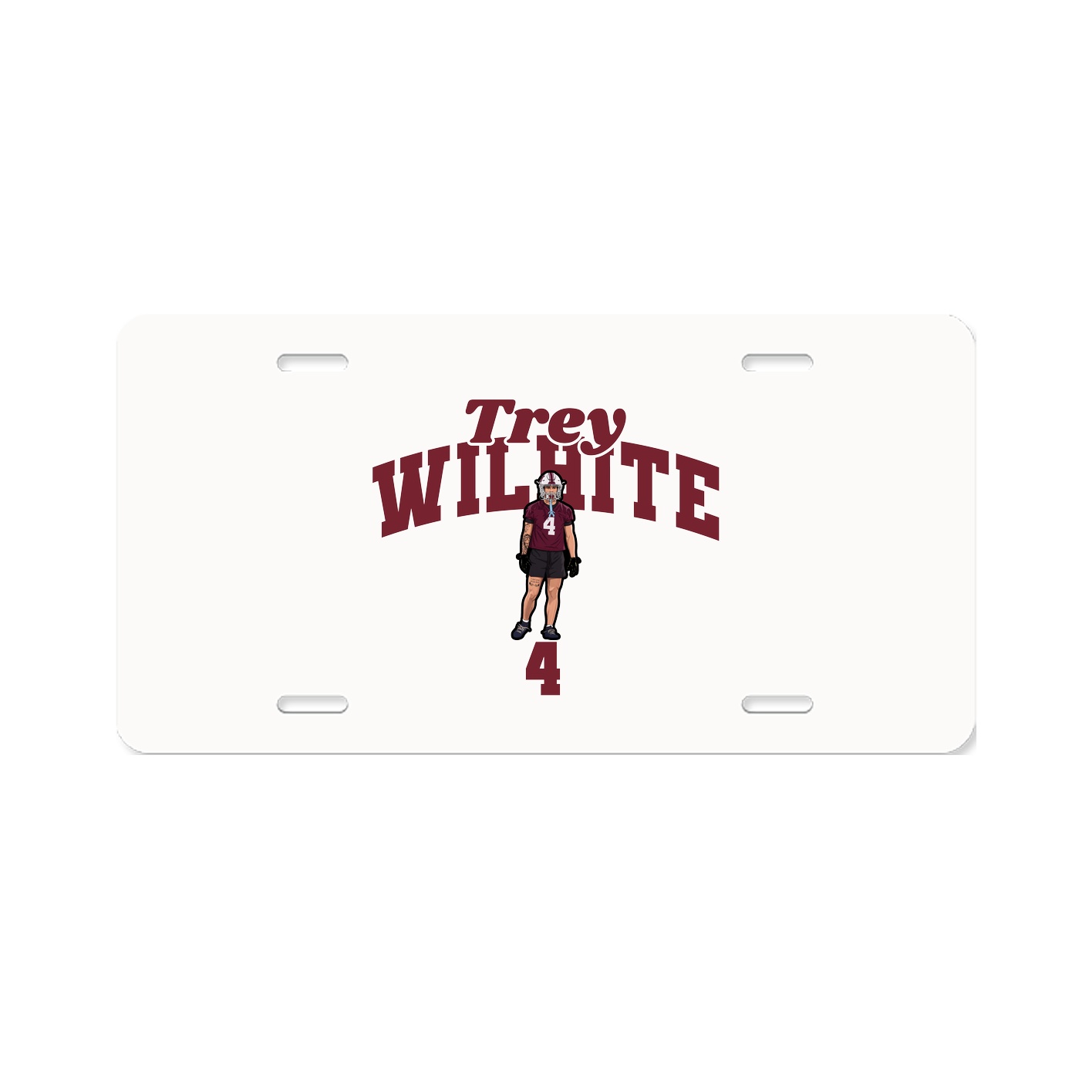 License Plate — Signature Arch in Classic