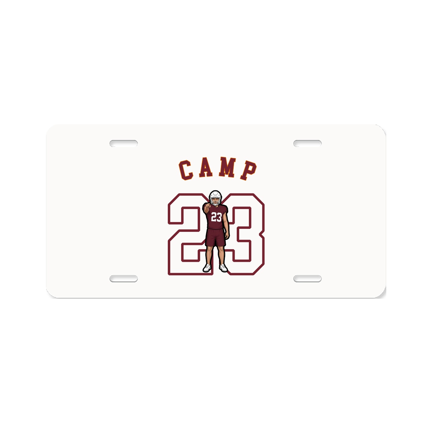 License Plate — Shirsey Arch in Classic