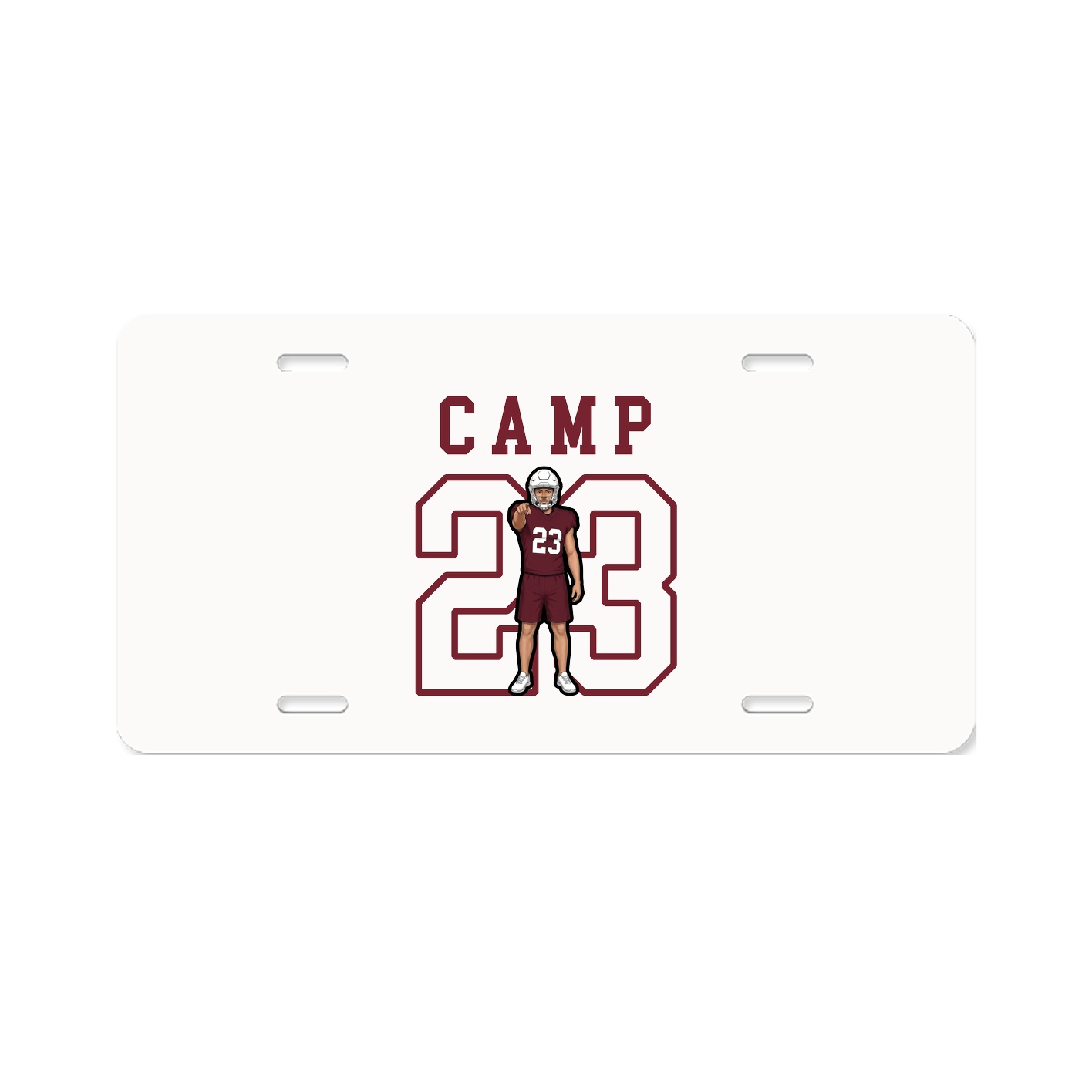 License Plate — Shirsey in Classic