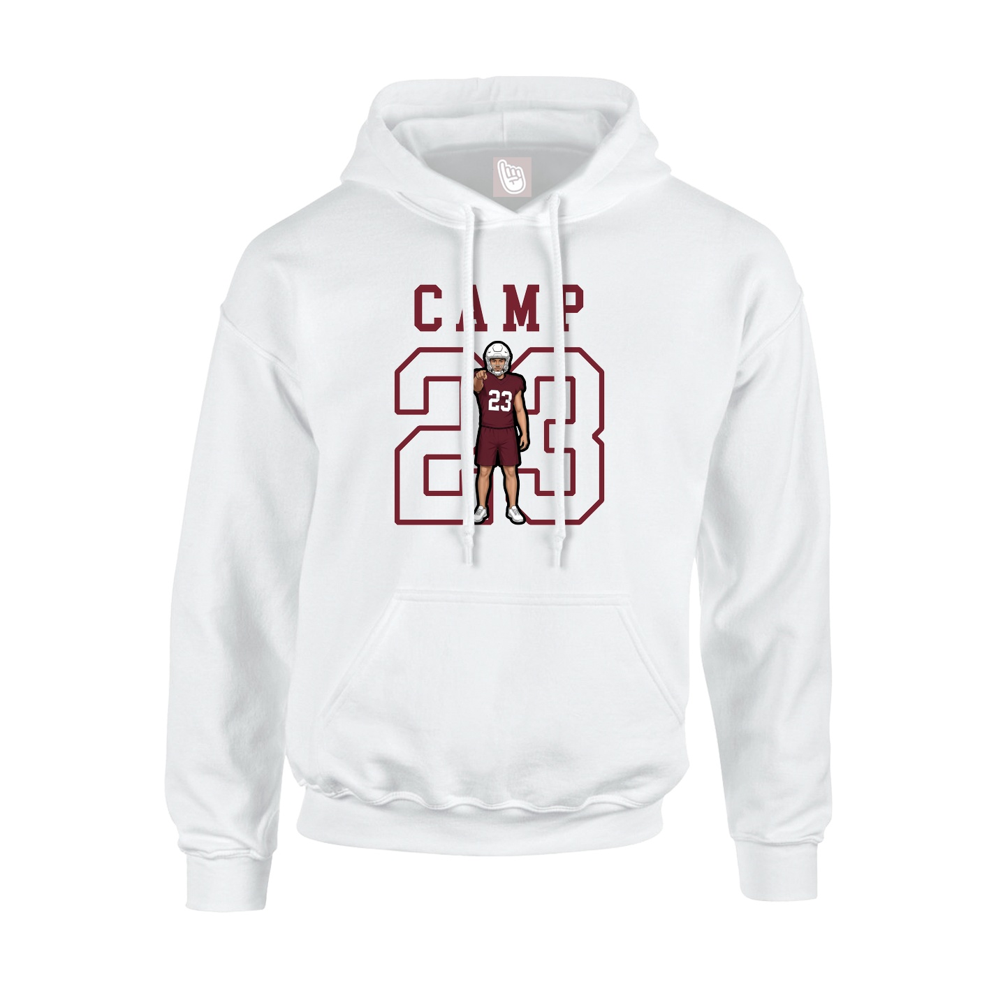Youth Hoodie — Shirsey in White