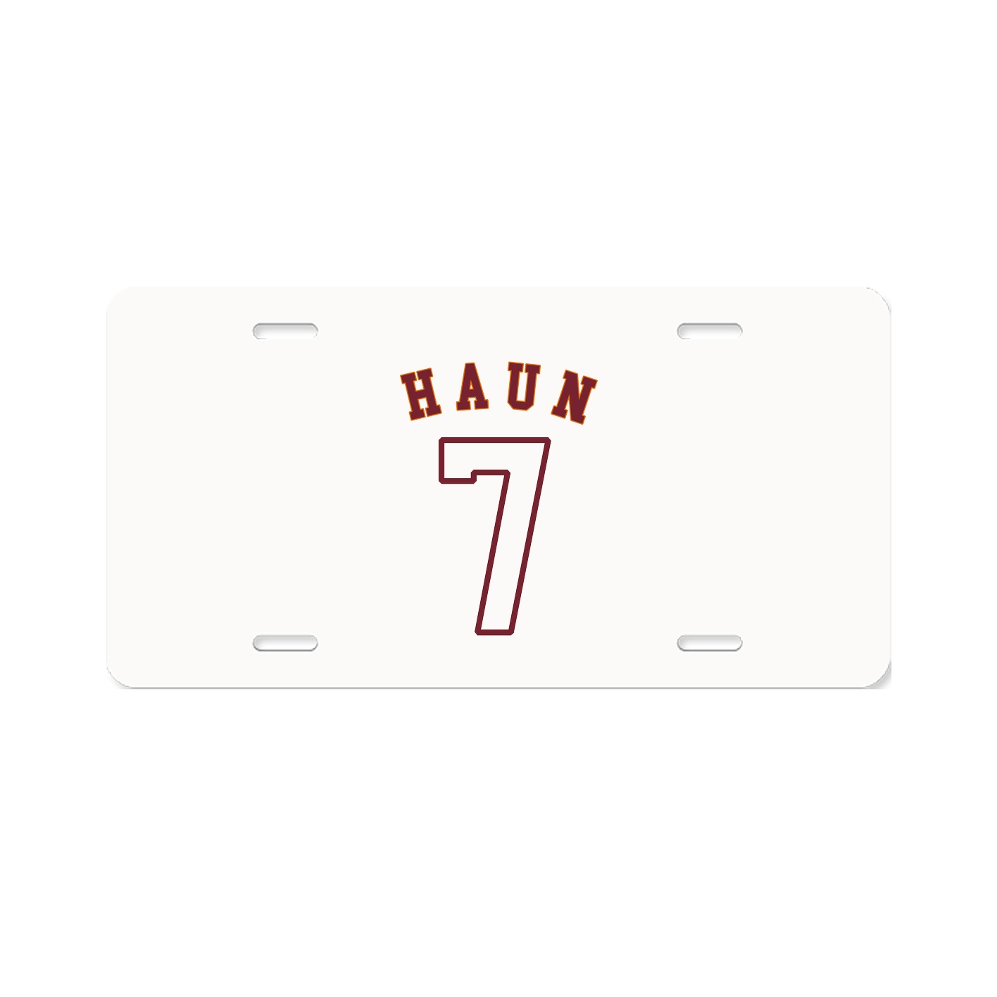 License Plate — Shirsey Arch in Classic