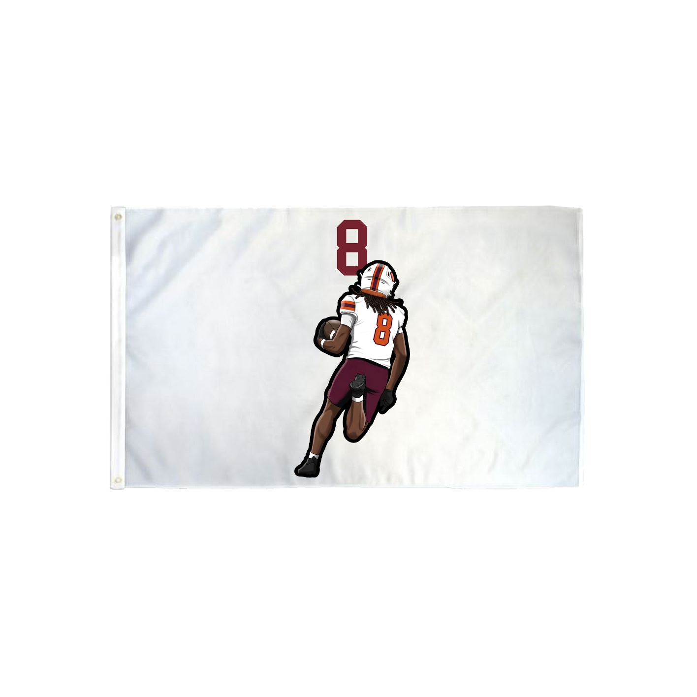 3x5 Flag — Number Top in Classic