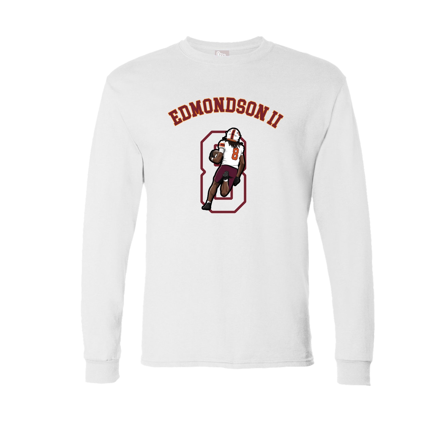 Long Sleeve Tee — Shirsey Arch in White