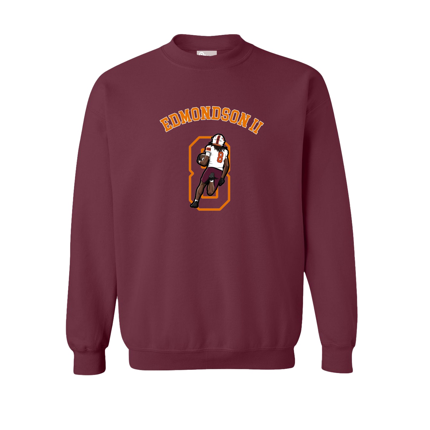Fleece Crew — Shirsey Arch in Maroon