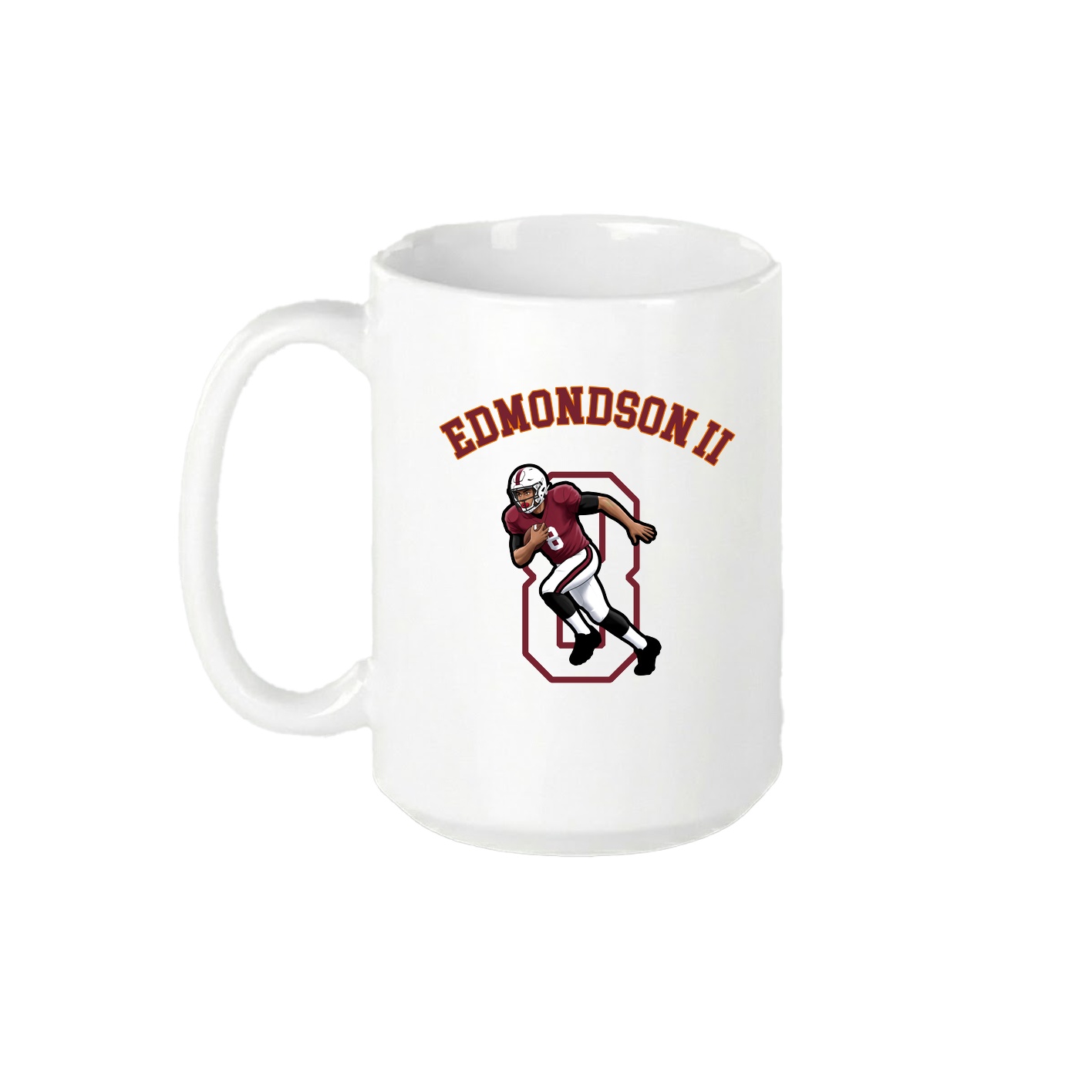 15oz Coffee Mug — Shirsey Arch in White